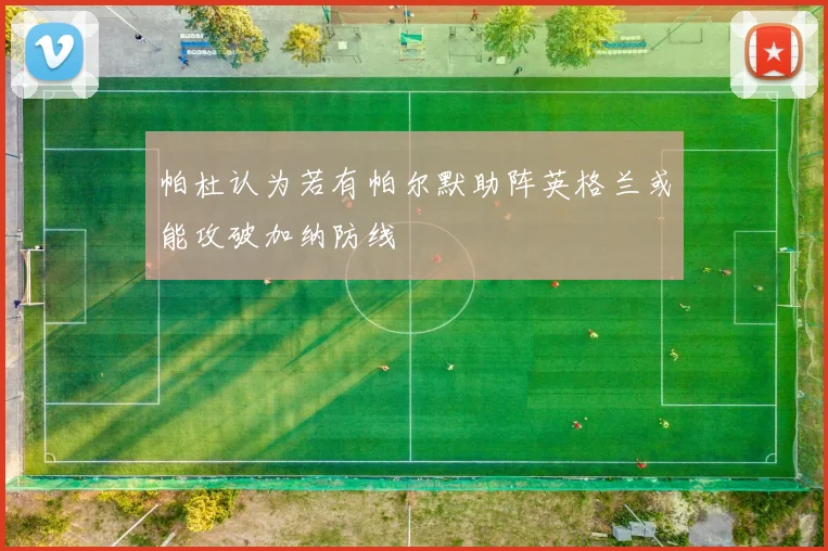 帕杜认为若有帕尔默助阵英格兰或能攻破加纳防线